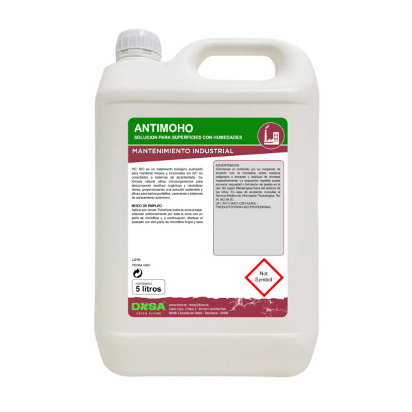 ANTIMOHO Solución para superficies con humedad