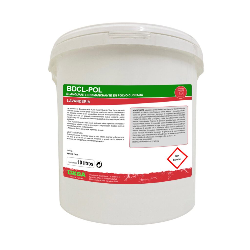 BDCL-POL Blanqueante desmanchante en polvo clorado