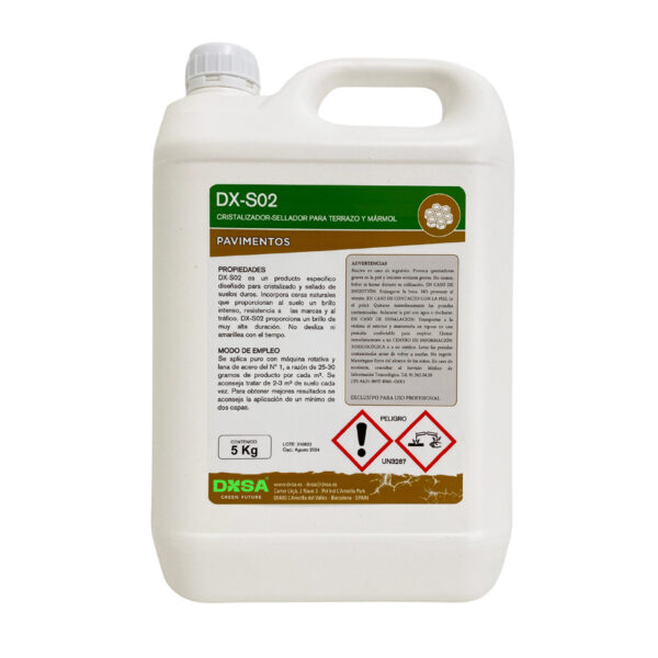 DX-S02 Cristalizador sellador de alta resistencia