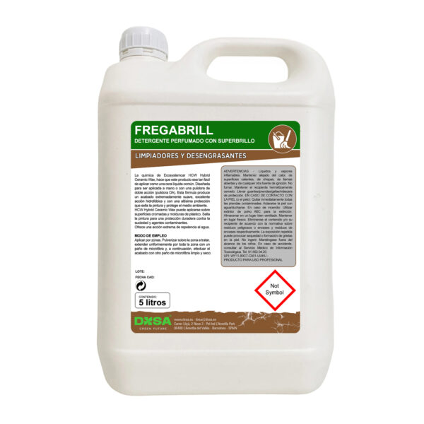 FREGABRILL Detergente perfumado con superbrillo