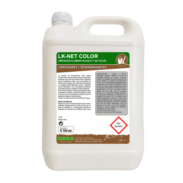 LK-NET COLOR Cleaner for white and coloured aluminium