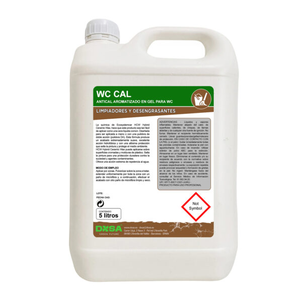 WC CAL Antical aromatizado en gel para WC