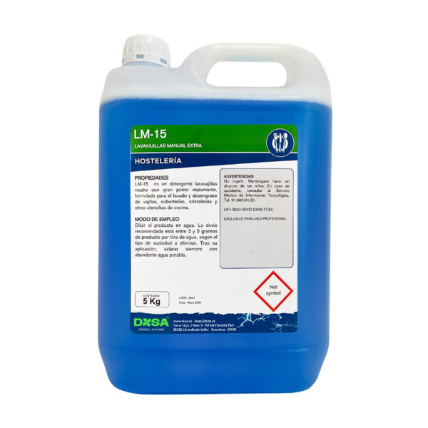 LM-15 - Lave-vaisselle manuel concentré - Efficacité et économie