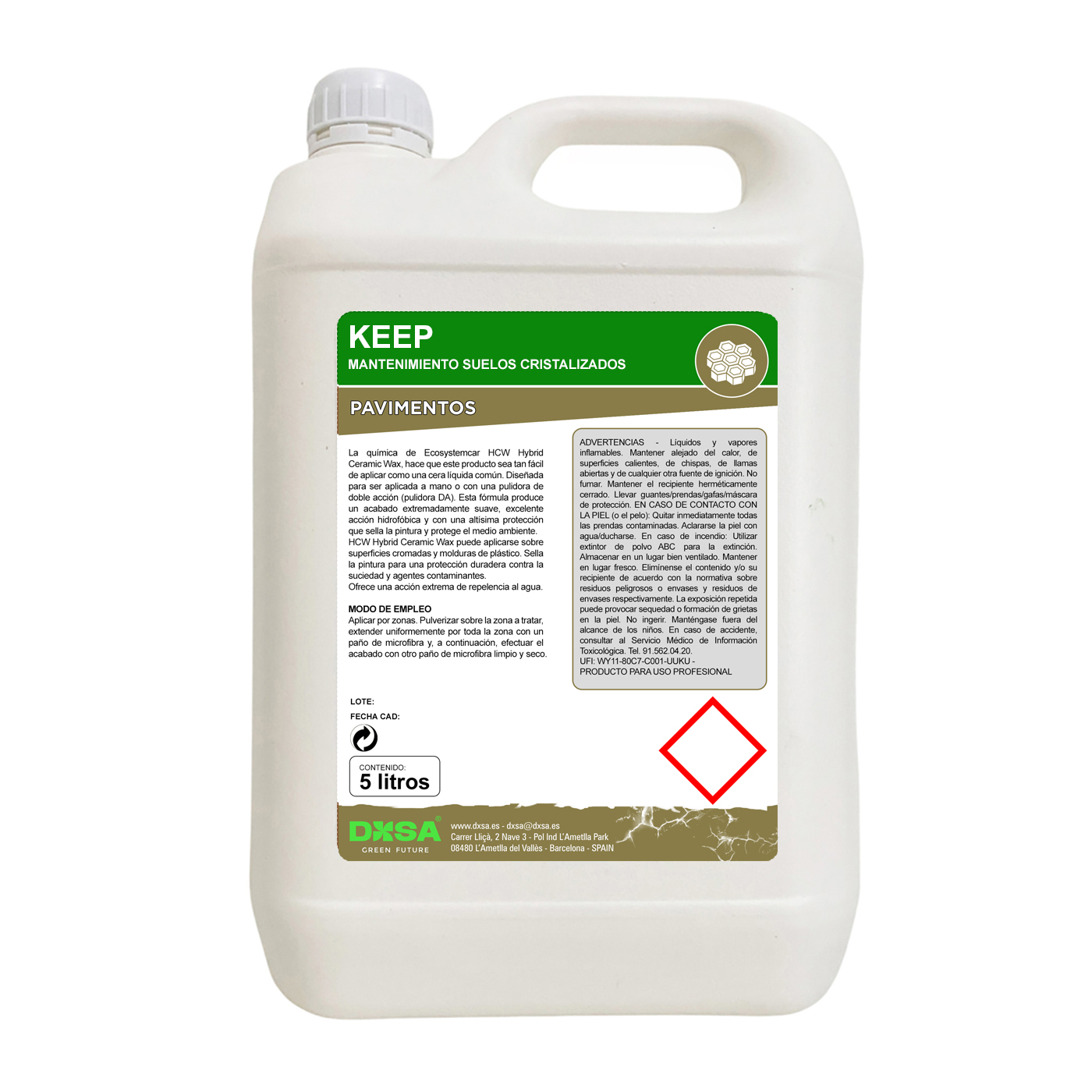 KEEP Manutenção de pavimentos cristalizados