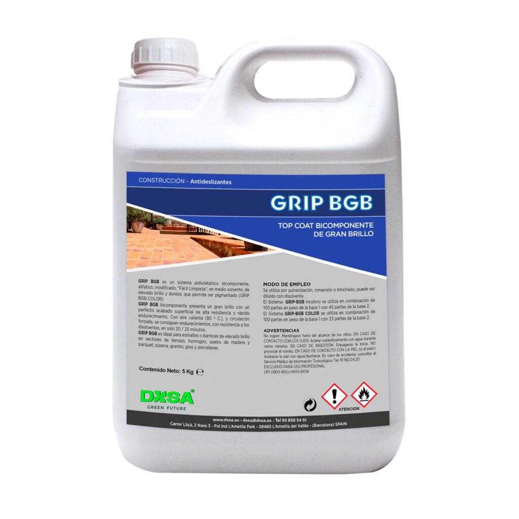 GRIP BGB High gloss two-component top coat