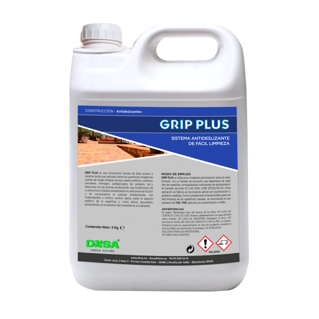 GRIP PLUS Sistema antideslizante de fácil limpieza