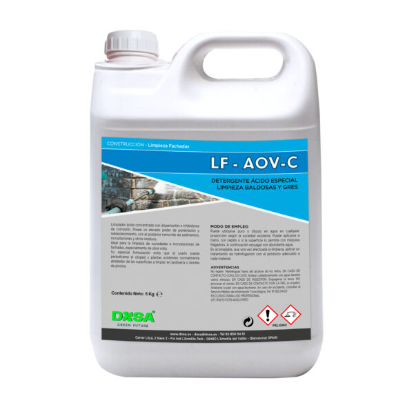 LF-AOV-C Acid detergent concentrate for exposed brickwork