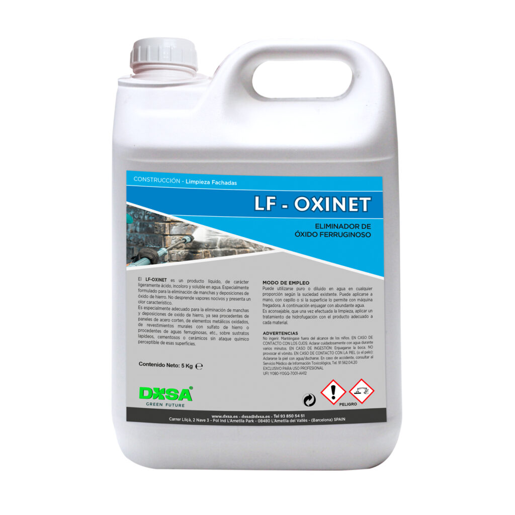 LF-OXINET Eliminador de óxido ferruginoso
