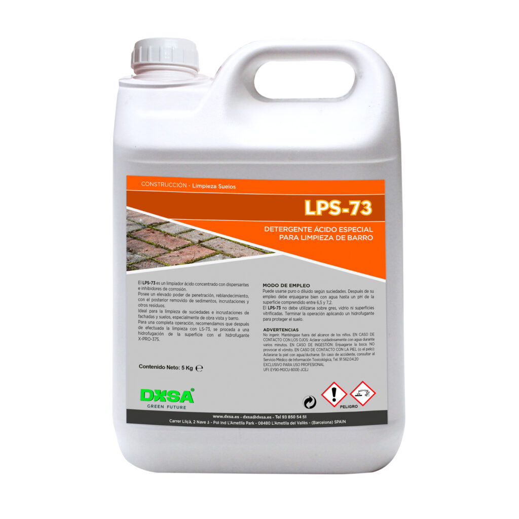LPS-73 Detergente ácido para limpieza barro