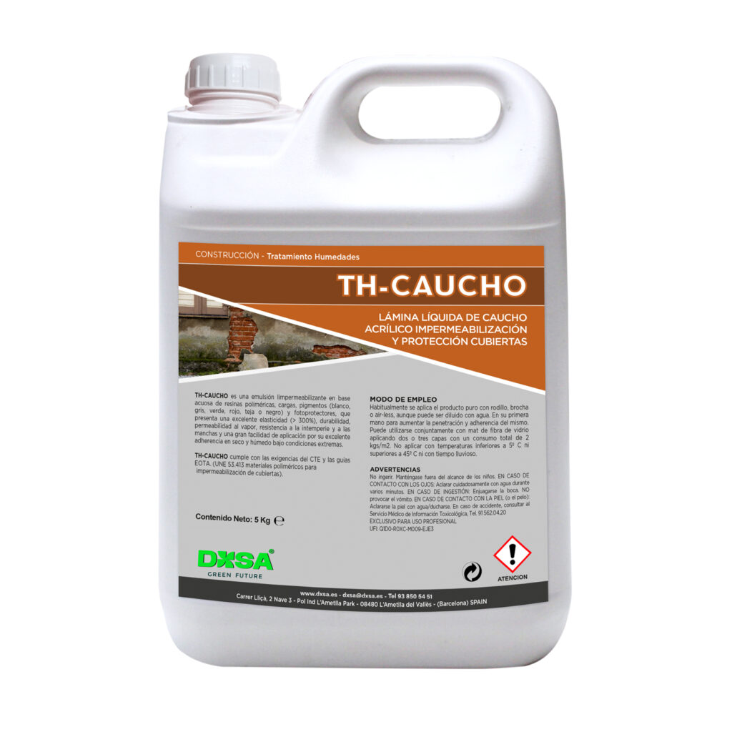 TH-CAUCHO Lámina líquida de caucho acrílico