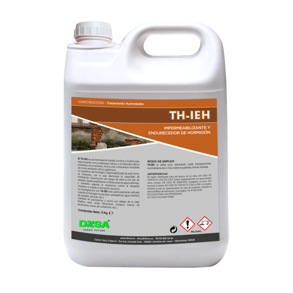 TH-IEH Impermeabilizante y endurecedor de hormigón