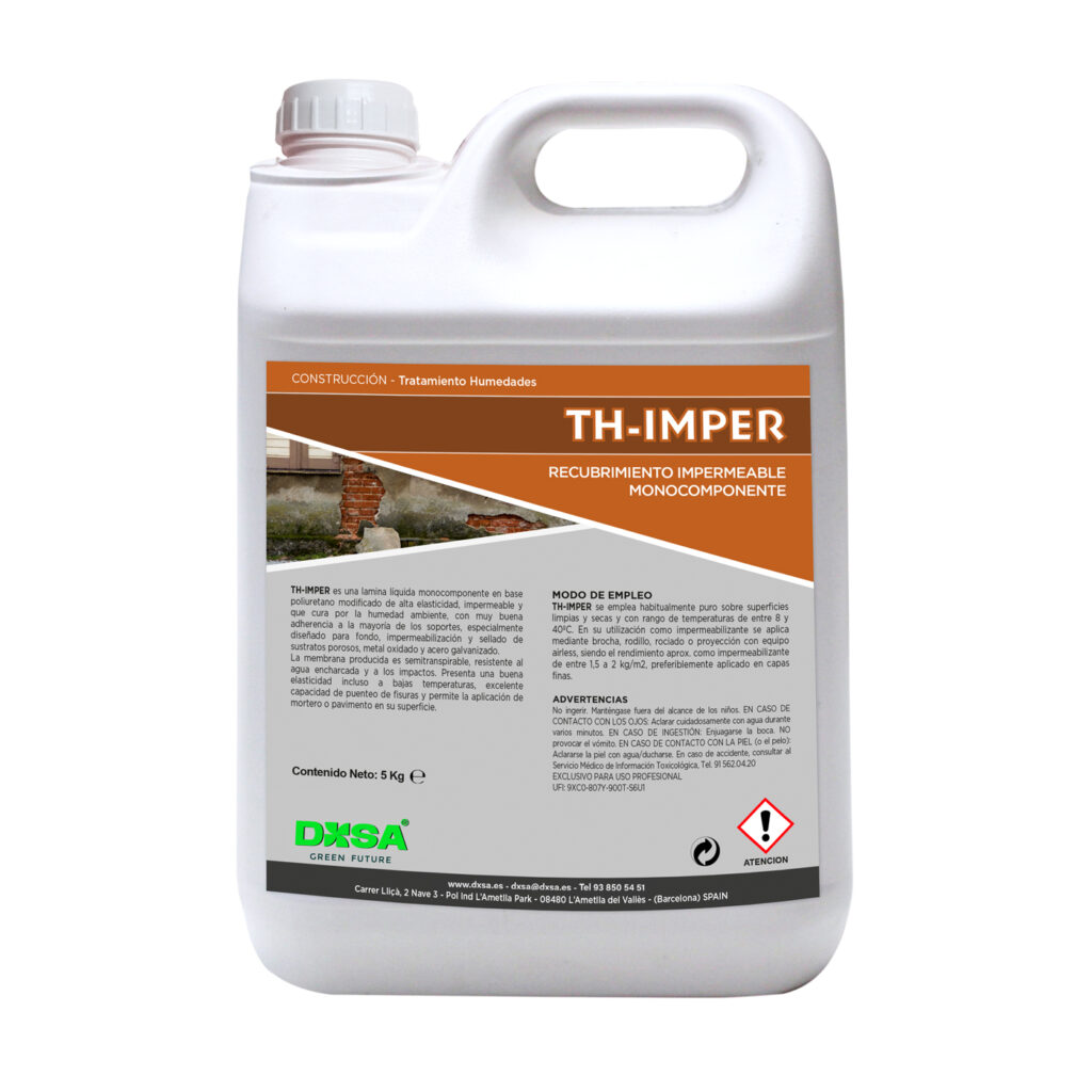 TH-IMPER Recubrimiento impermeable monocomponenete