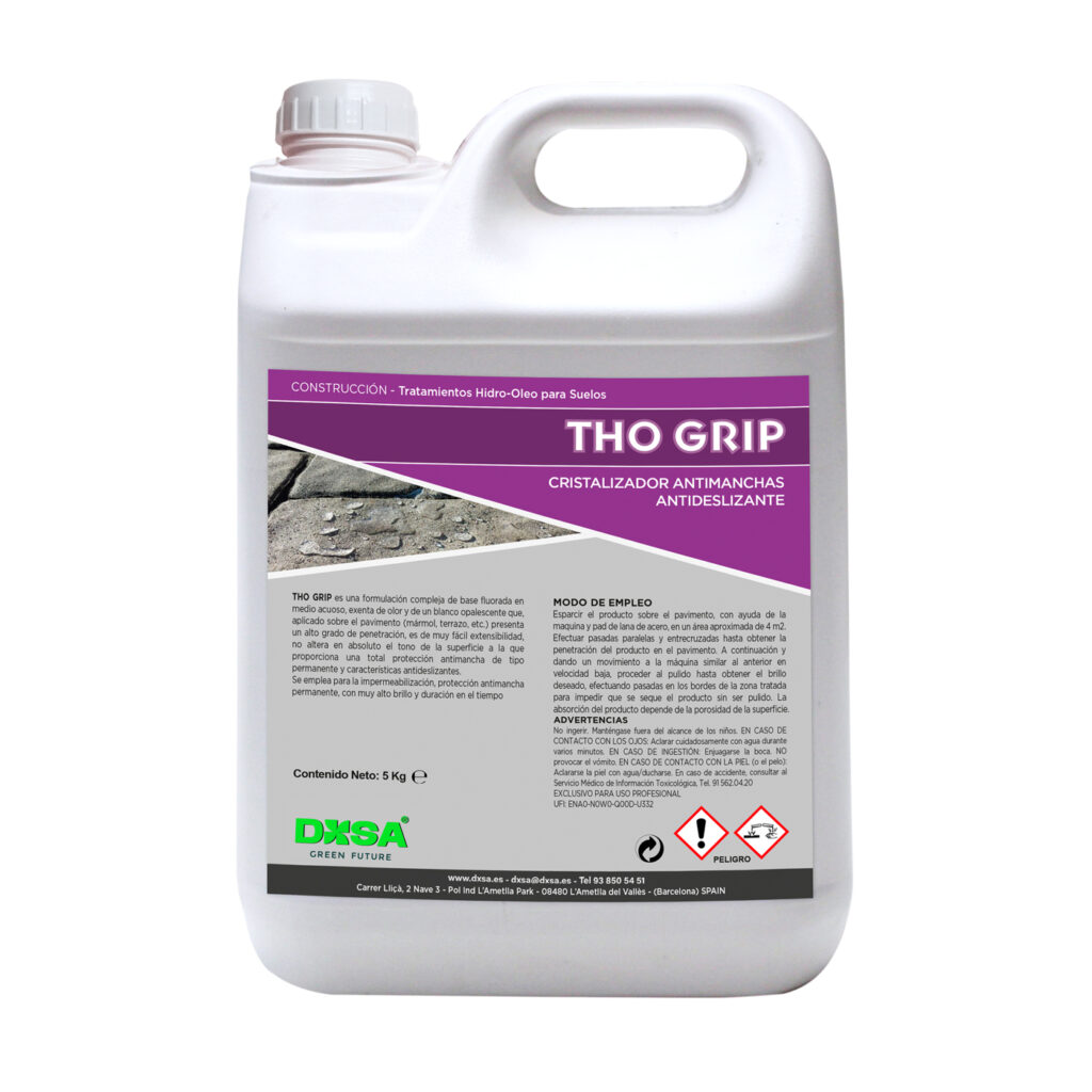 THO GRIP Cristalizador antimancha antideslizante