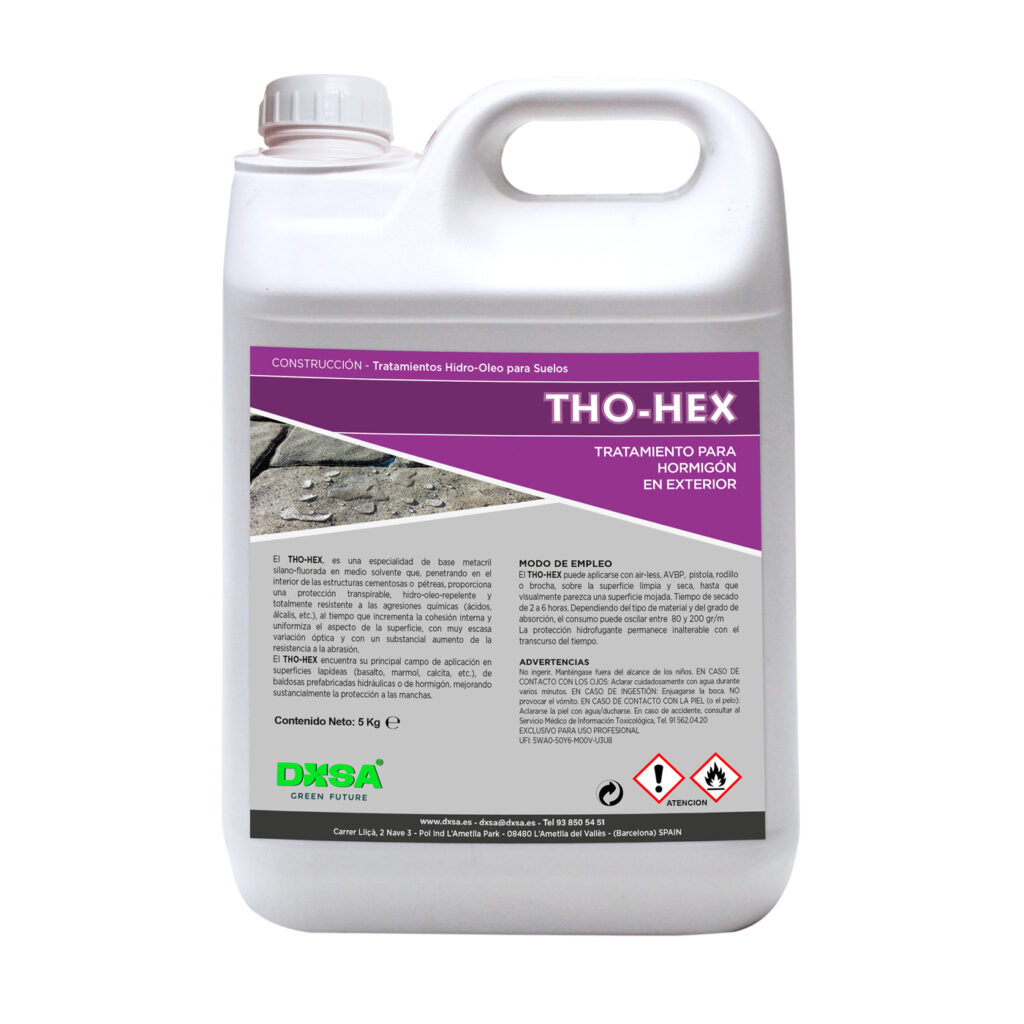 THO-HEX Tratamiento para hormigón en exterior