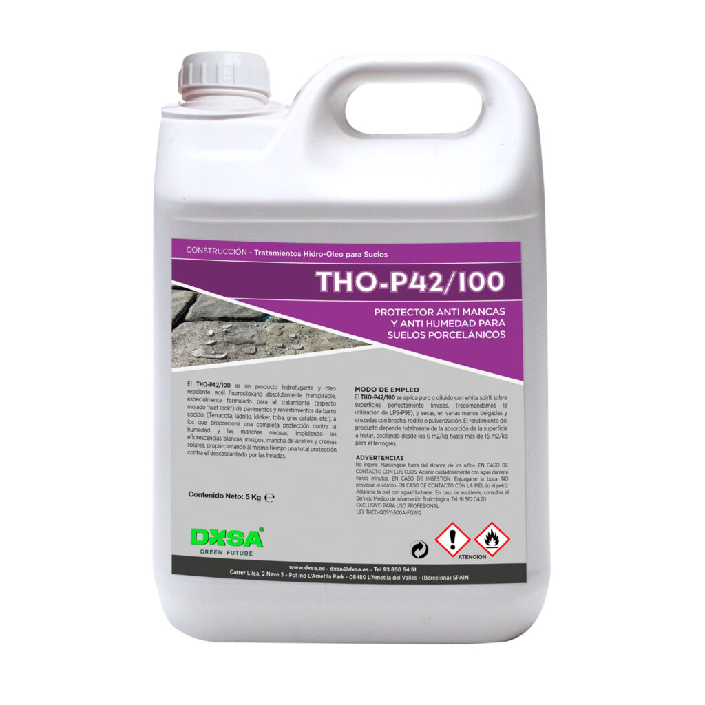 THO-P42-100 Antimanchas y antihumedad para terracota