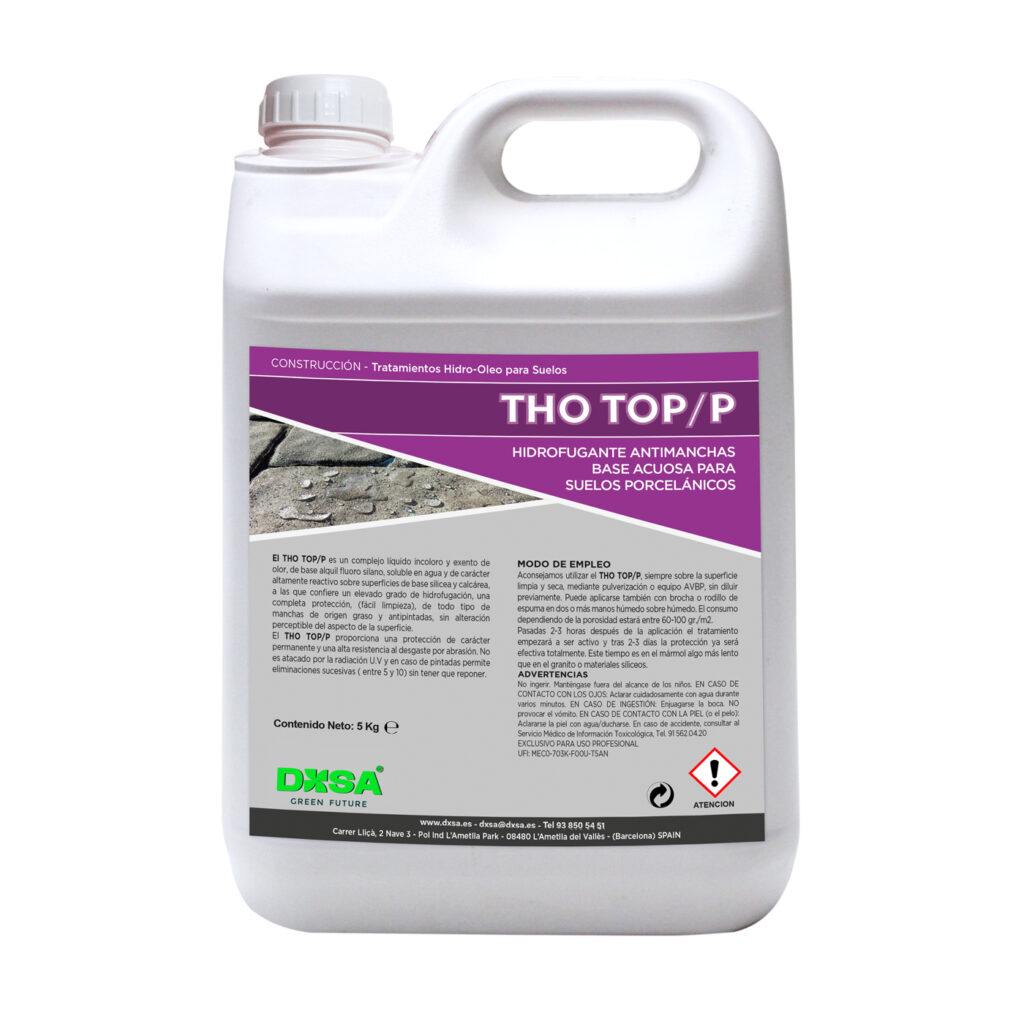 THO TOP-P Hidrofugante antimancha base acuosa