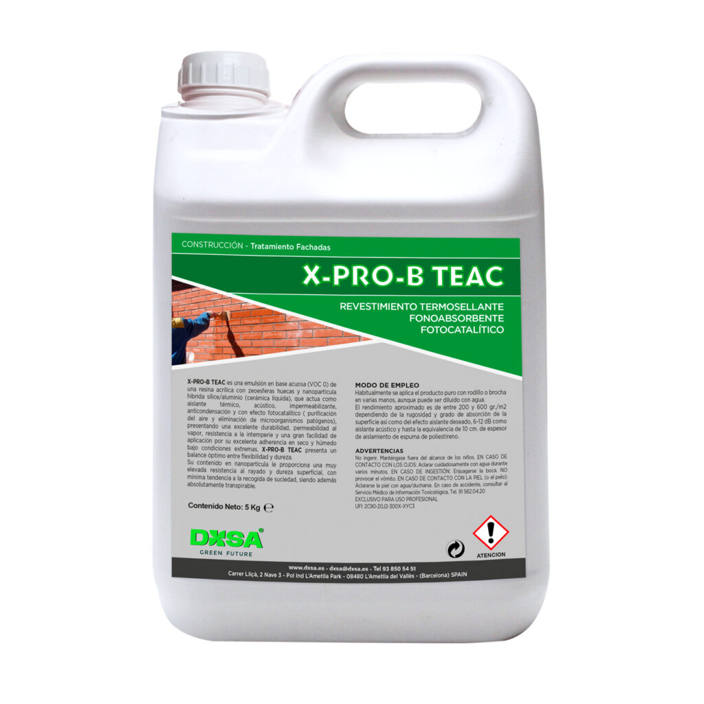 X-PRO-B TEAC Revestimiento termoaislante y fonoabsorbente