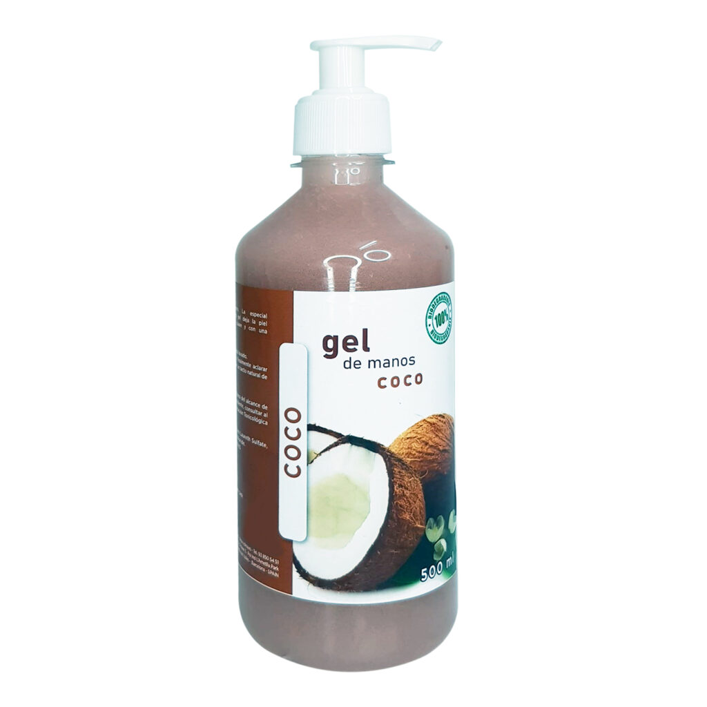 GEL DE MANOS COCO Gel neutro con agradable aroma a coco