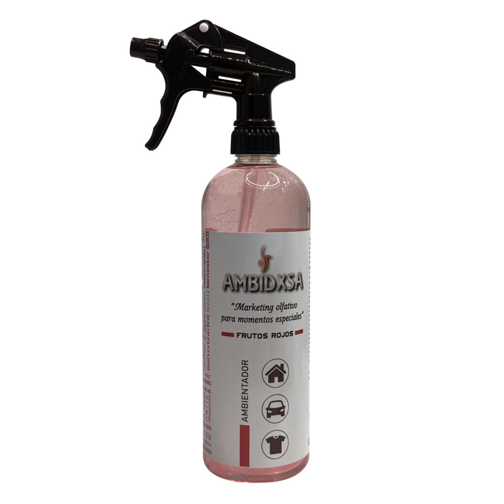 RED FRUIT Air freshener with pleasant red fruit aroma