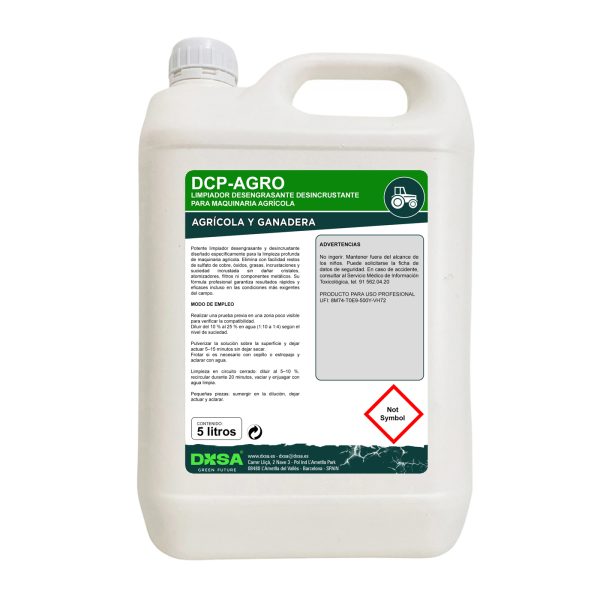 DCP-AGRO Agricultural machinery degreaser and descaler cleaner