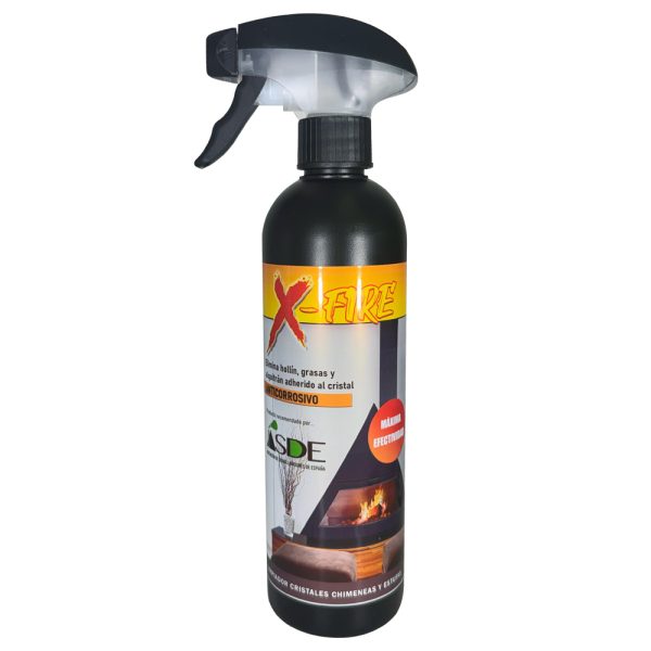 X-FIRE Fireplace and Stove Glass Cleaner