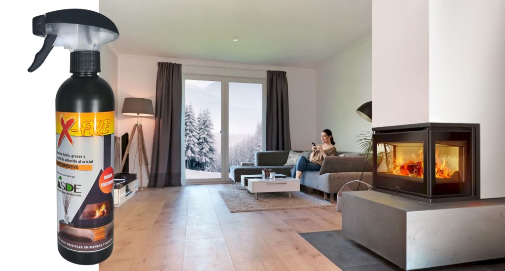 X-Fire Limpiador para cristales de chimeneas y estufas