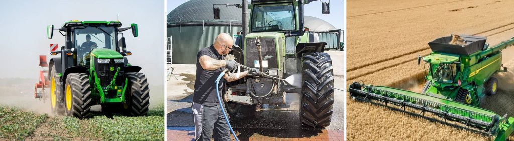 DCP Agro el limpiador definitivo para maquinaria agricola de DXSA