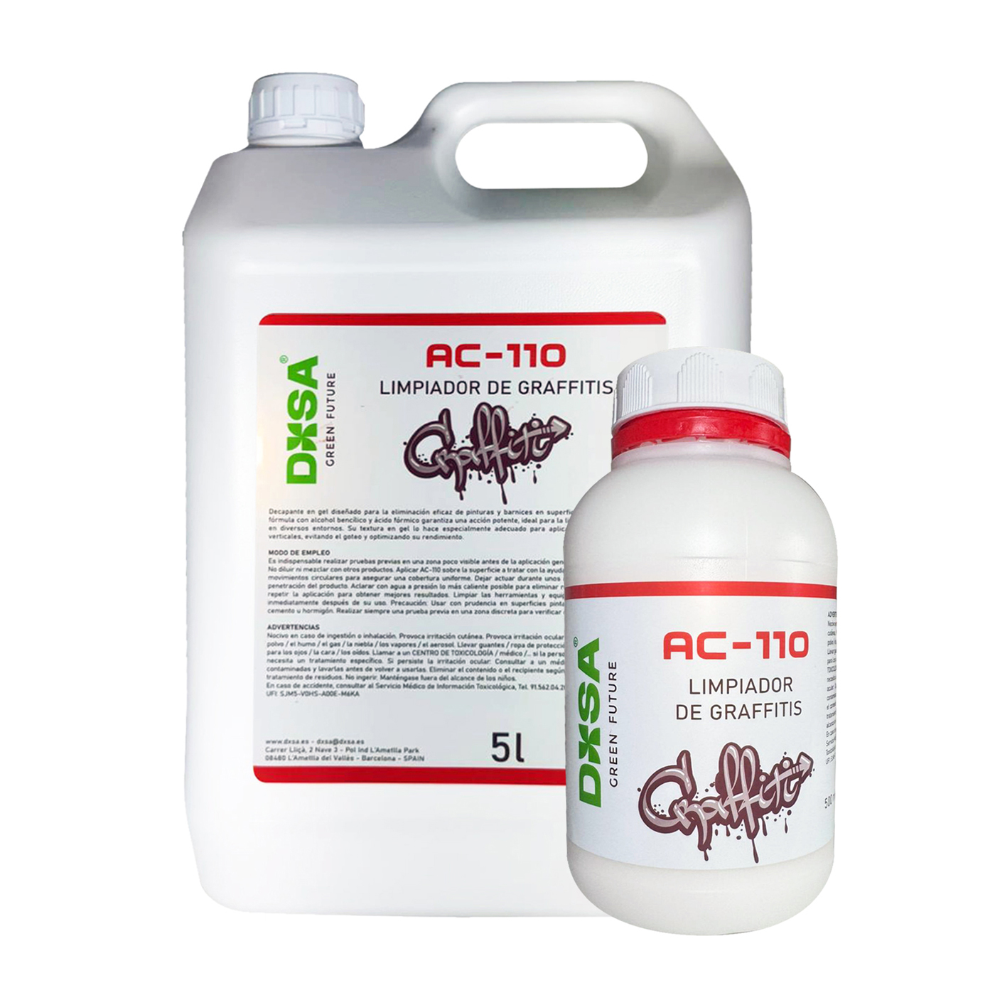 AC-110 - Farb- und Graffitientferner in Gelform