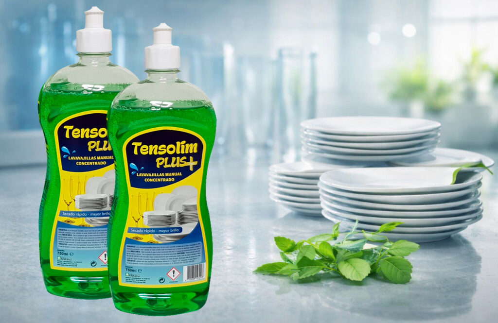 Tensolim Plus lavavajillas manual concentrado foto
