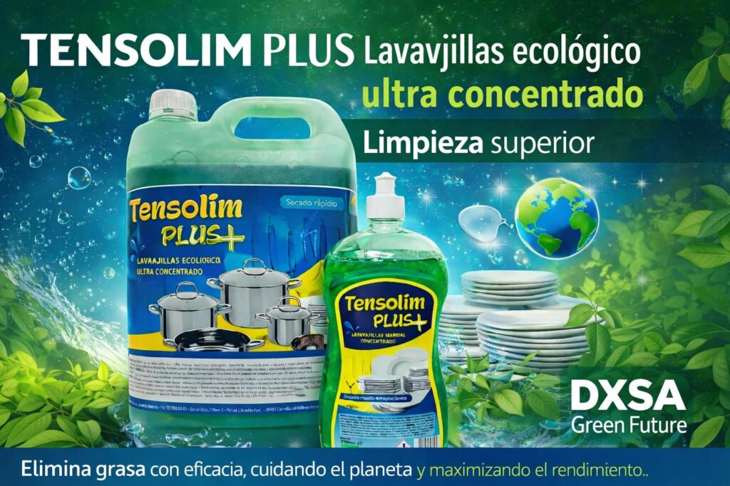 Tensolim Plus lavavajillas manual concentrado foto