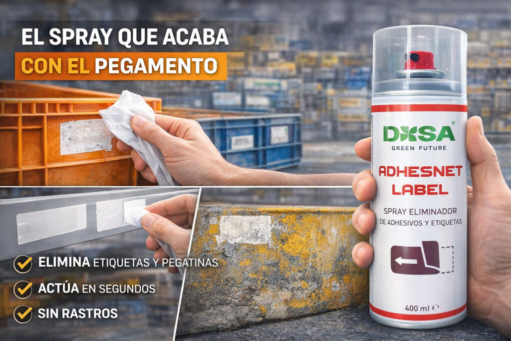 ADHESNET LABEL – Spray eliminador de adhesivos y etiquetas foto