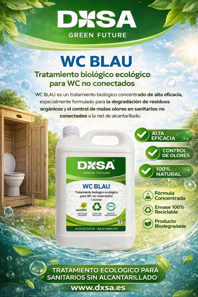 Tratamiento biológico ecológico para WC no conectados foto