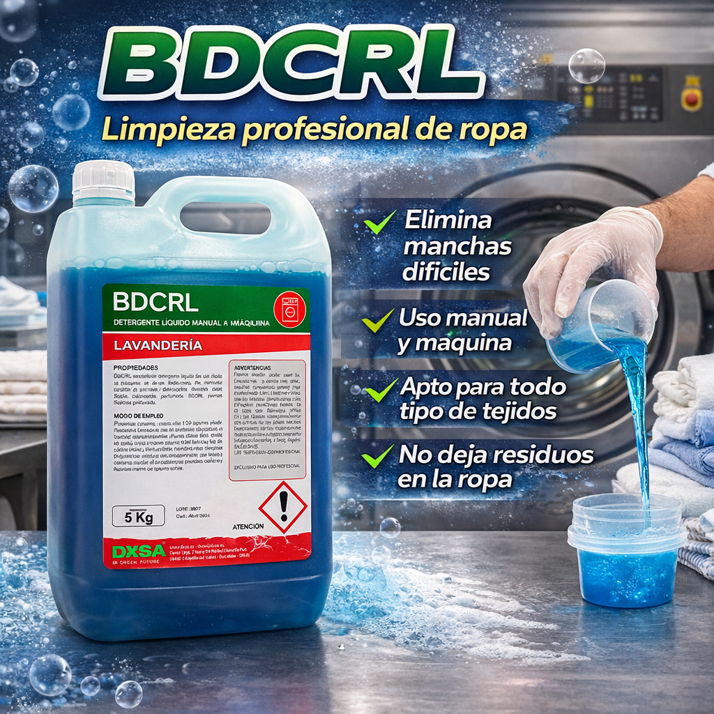 BDCRL detergente para limpieza manual o máquina