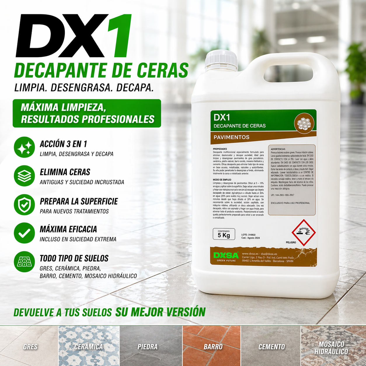 DX1 Decapante de ceras publi