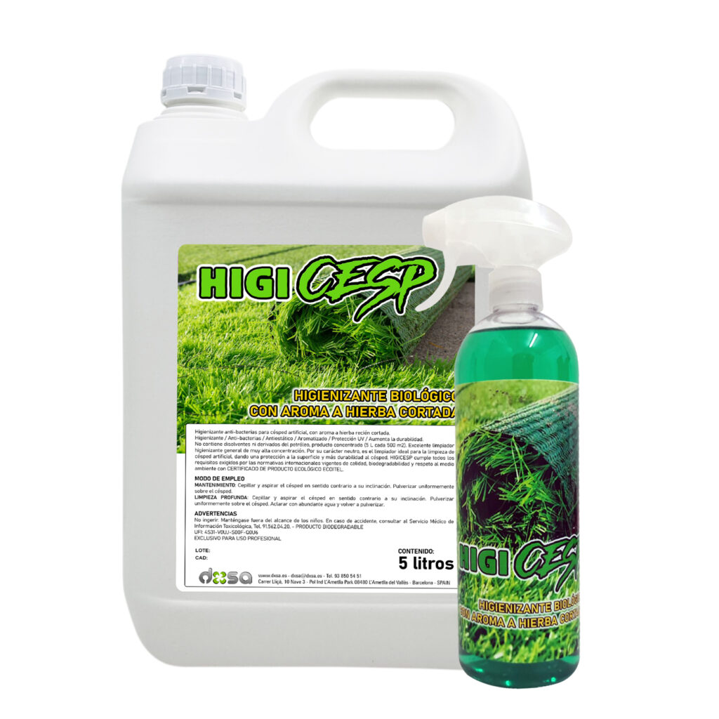 HigiCesp - Higienizante aromatizado para césped artificial