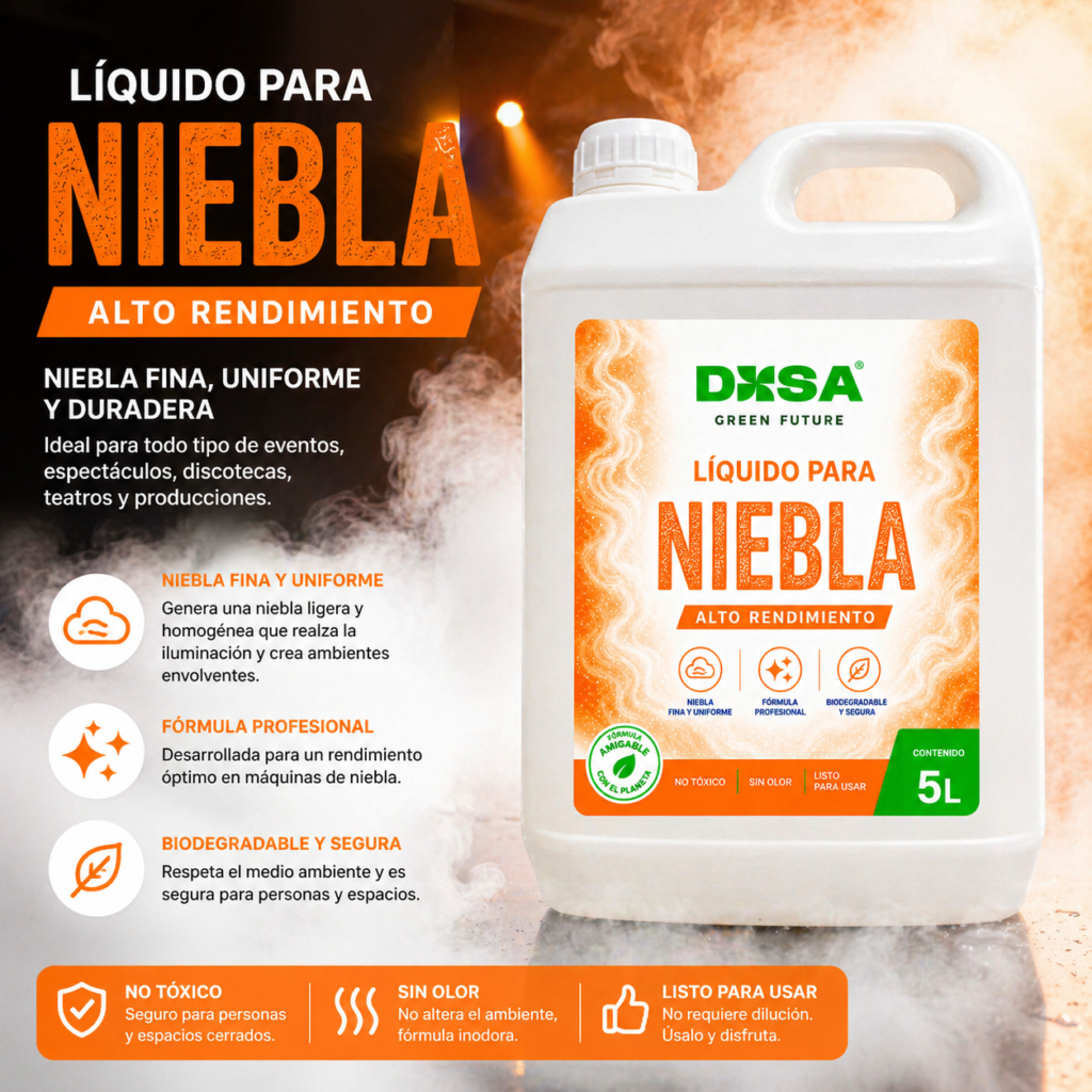 NIEBLA - Liquido para maquinas de niebla