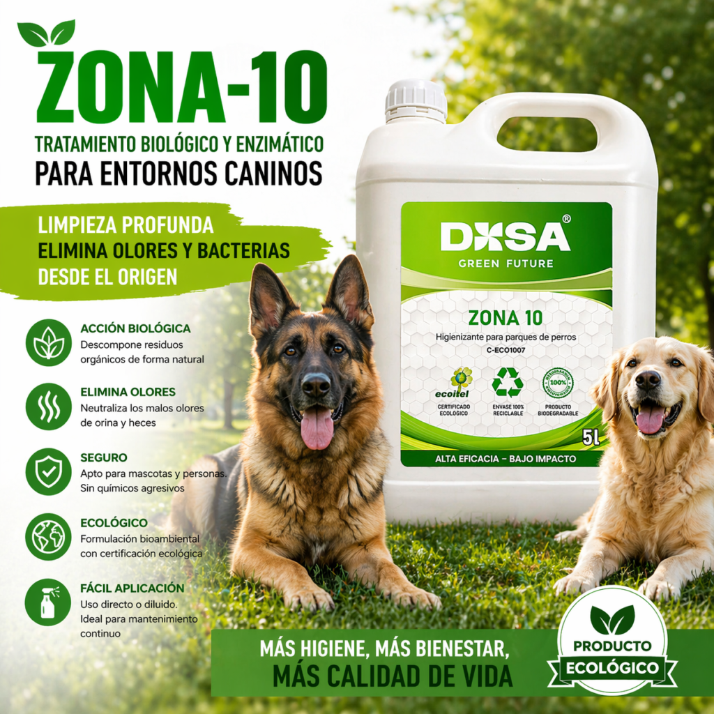 ZONA-10 Tratamiento biologico para perros