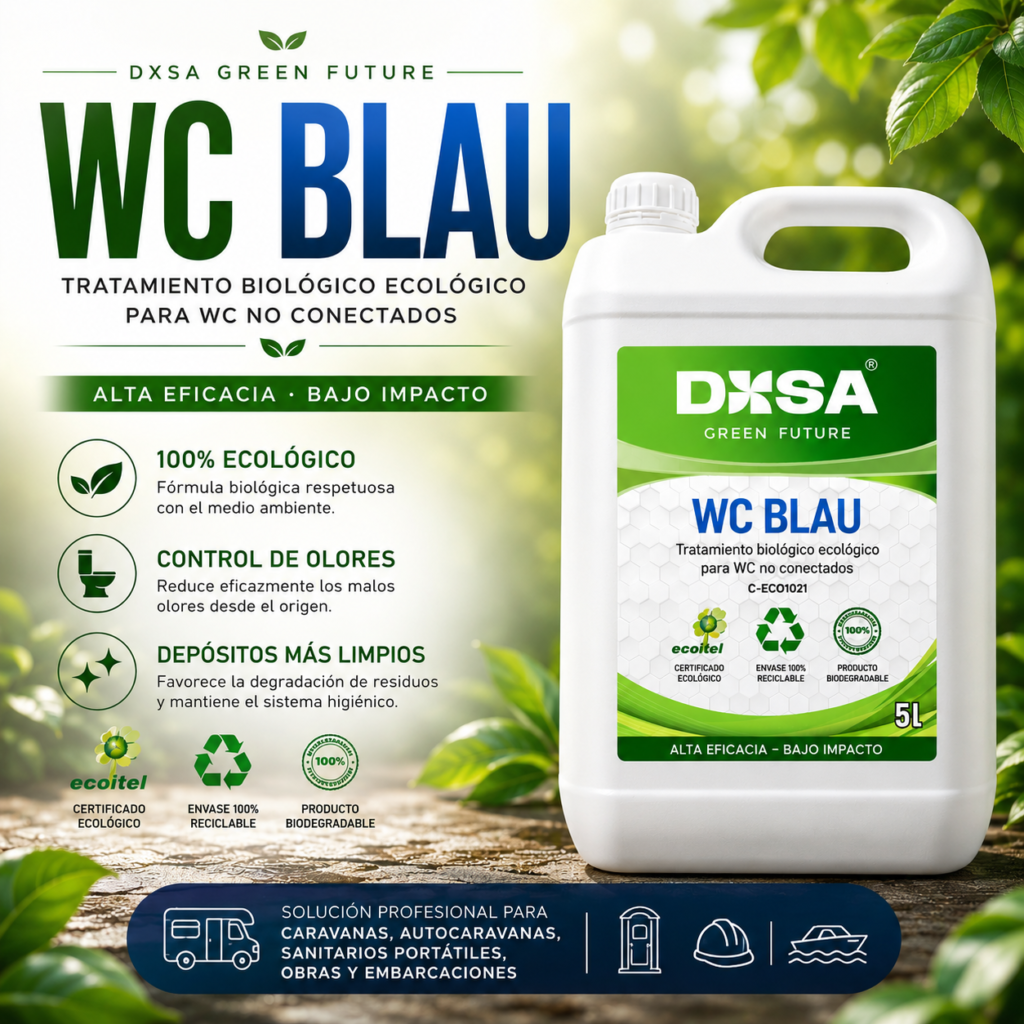 WC Blau tratamiento wc no conectados