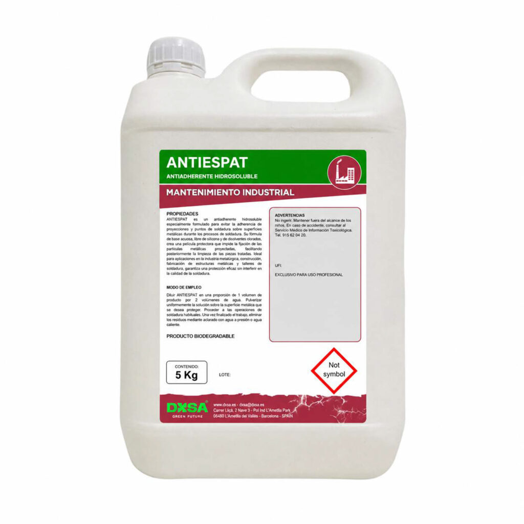 Antiespat - Antiadherente hidrosoluble para puntos de soldadura