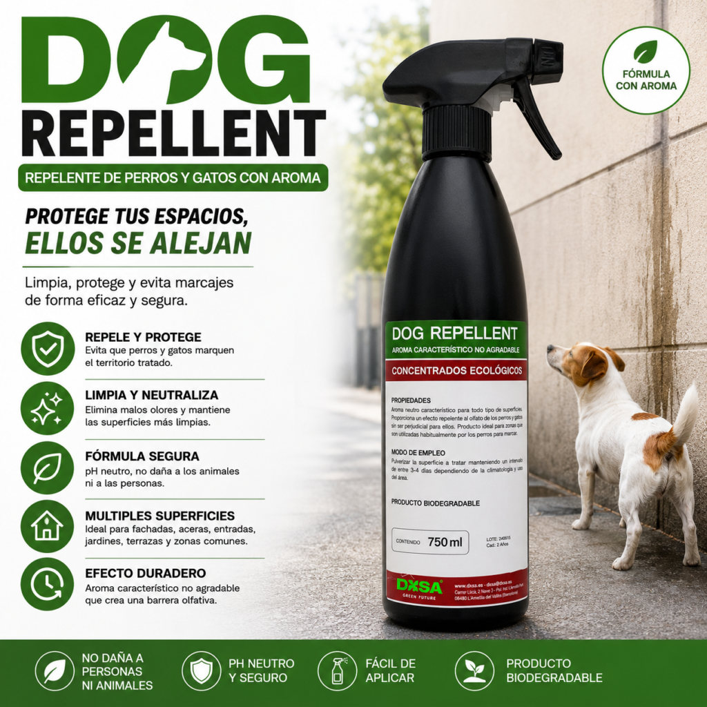 Dog Repellent olor desagradable para mantener perros y gatos alejedos