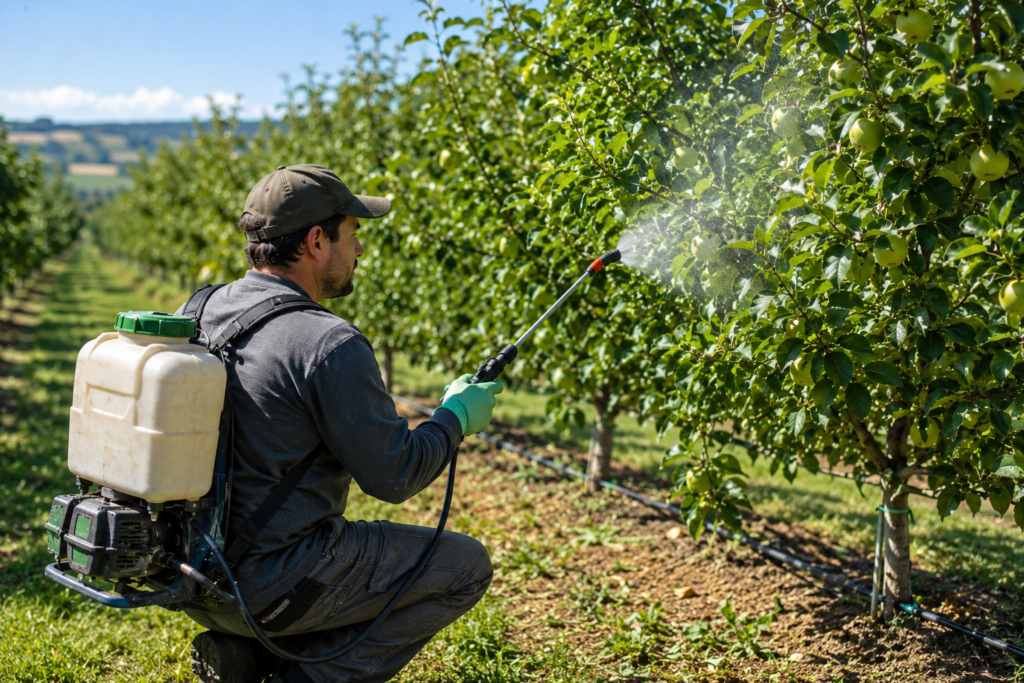 Jabon potásico PK fertilizante arboles frutales