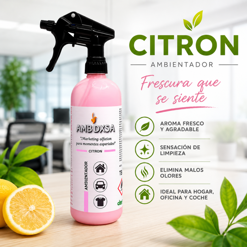 CITRON ambientador con aroma a citronela