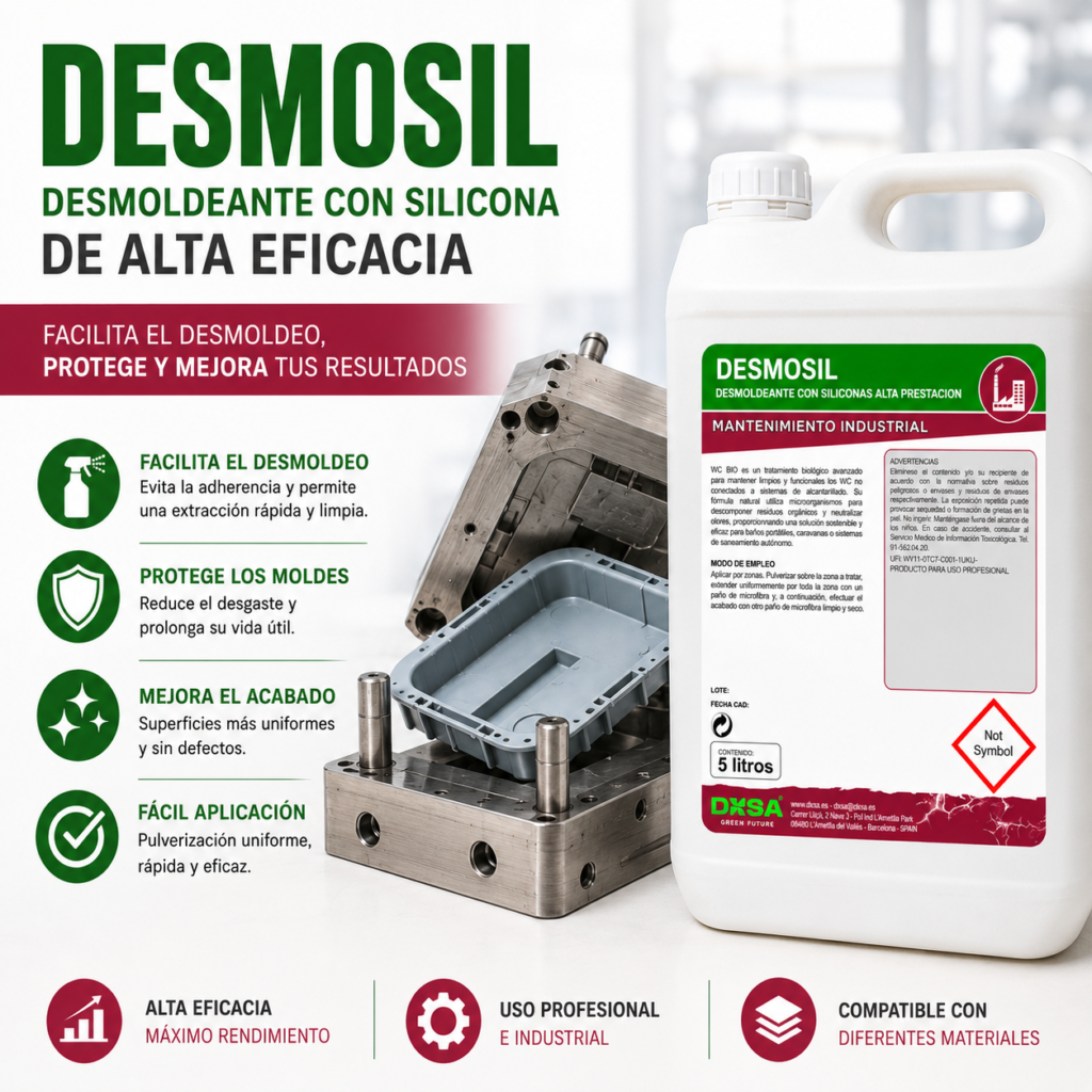 DESMOSIL desmoldeante con siilicona
