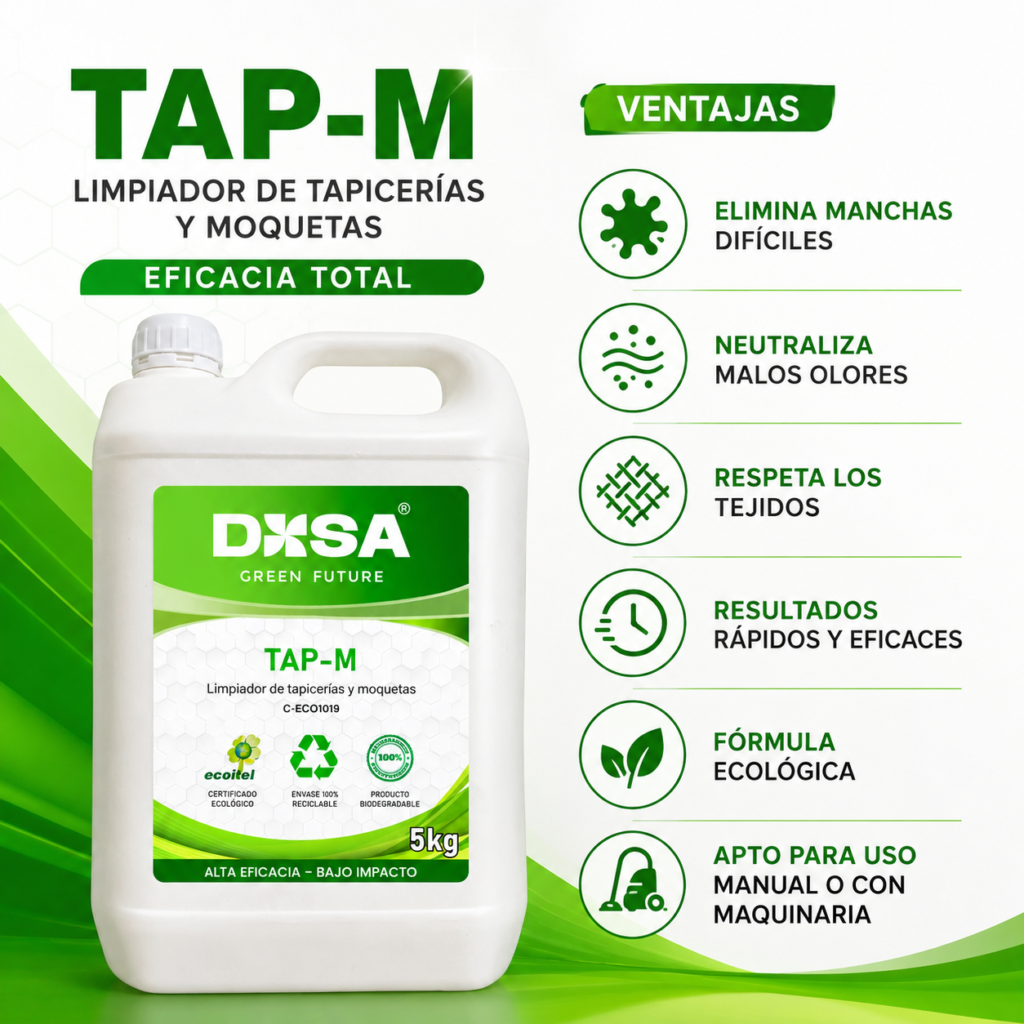 TAP-M limpiador de tapicerias y moquetas