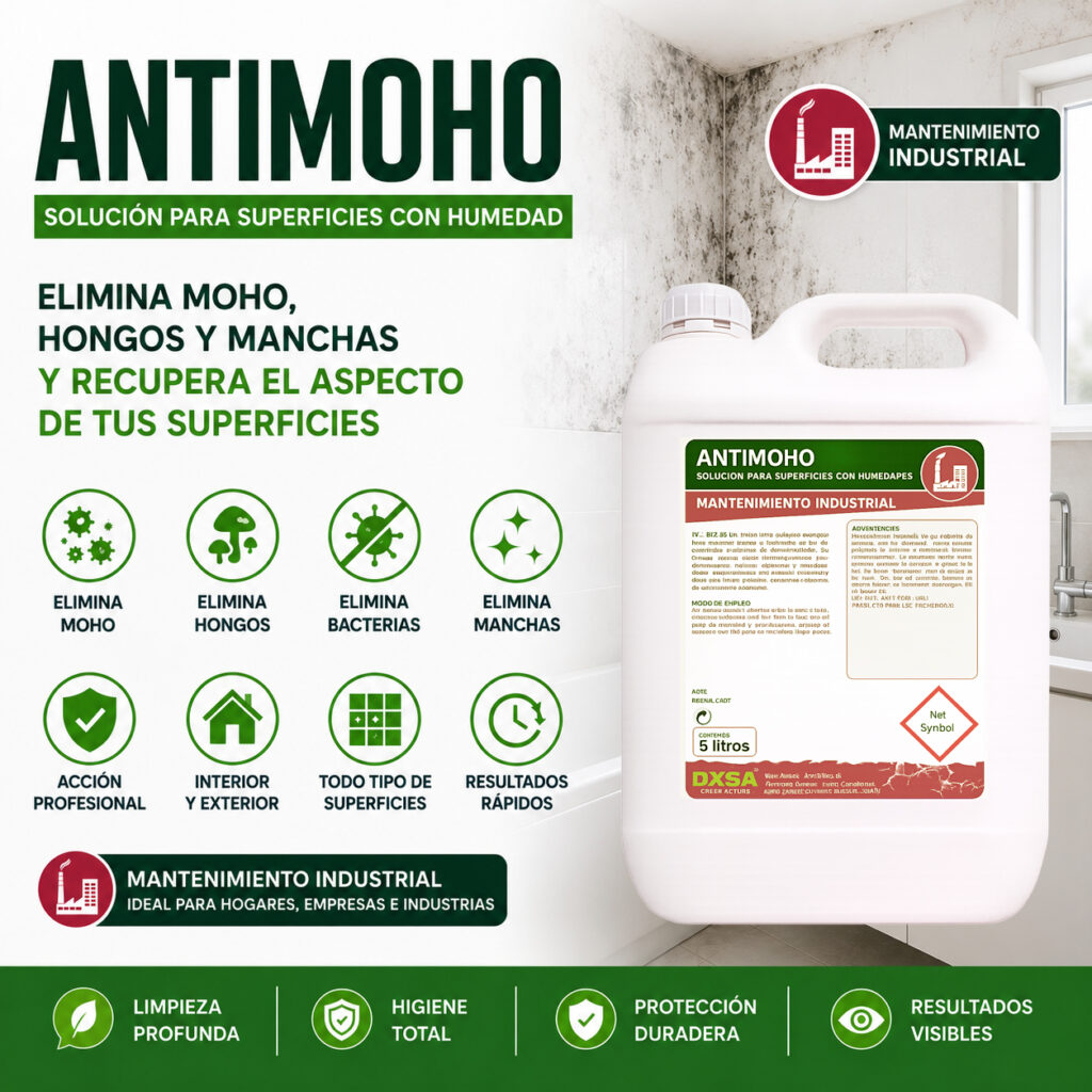 antimoho eliminador de manchas de moho