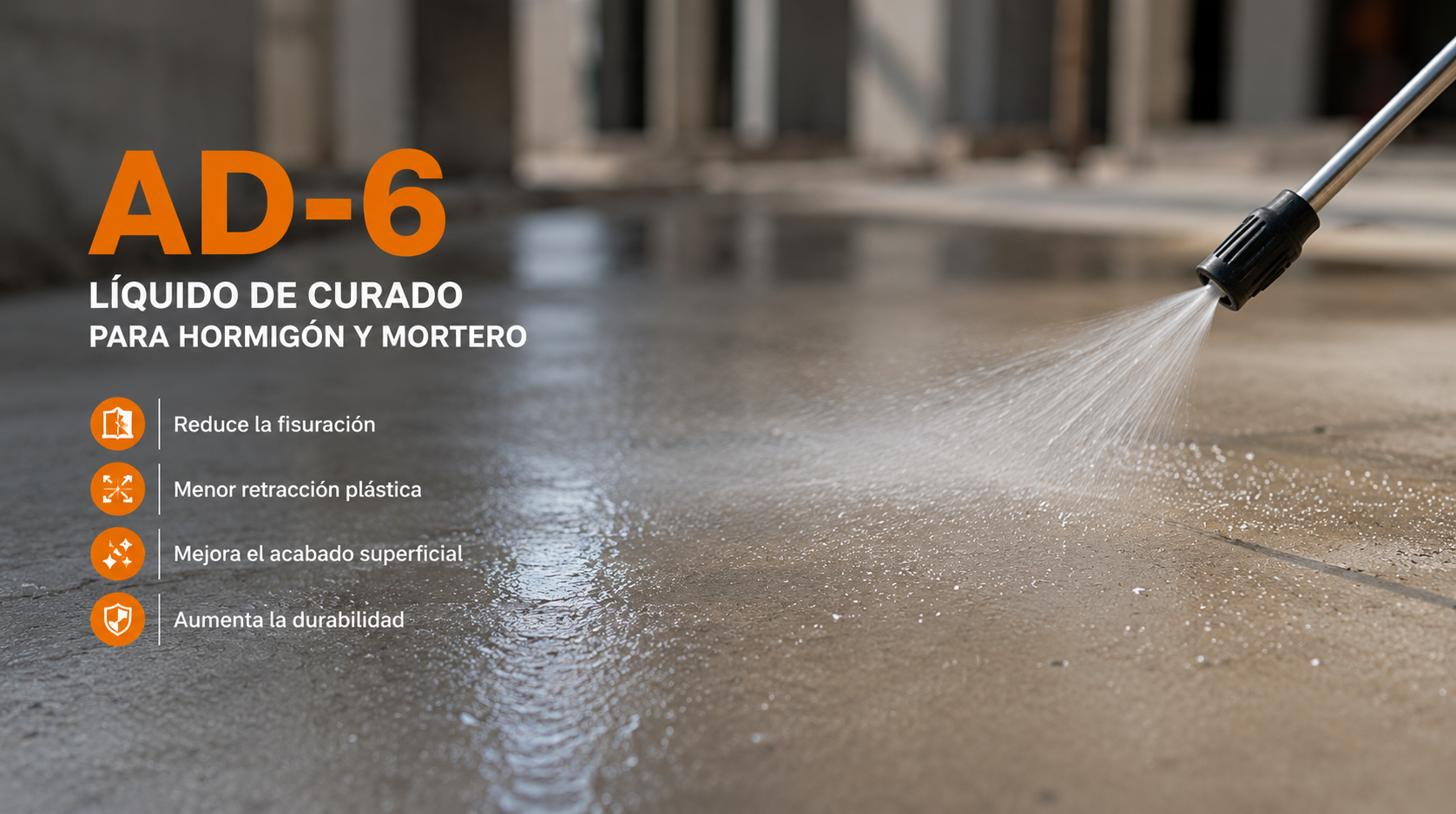 AD-6 liquido curado hormigon publi