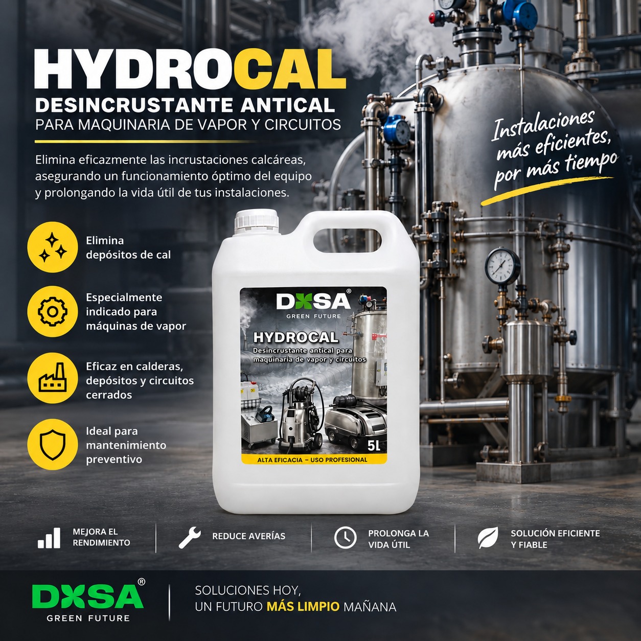 Hydrocal - Desincrustante antical profesional