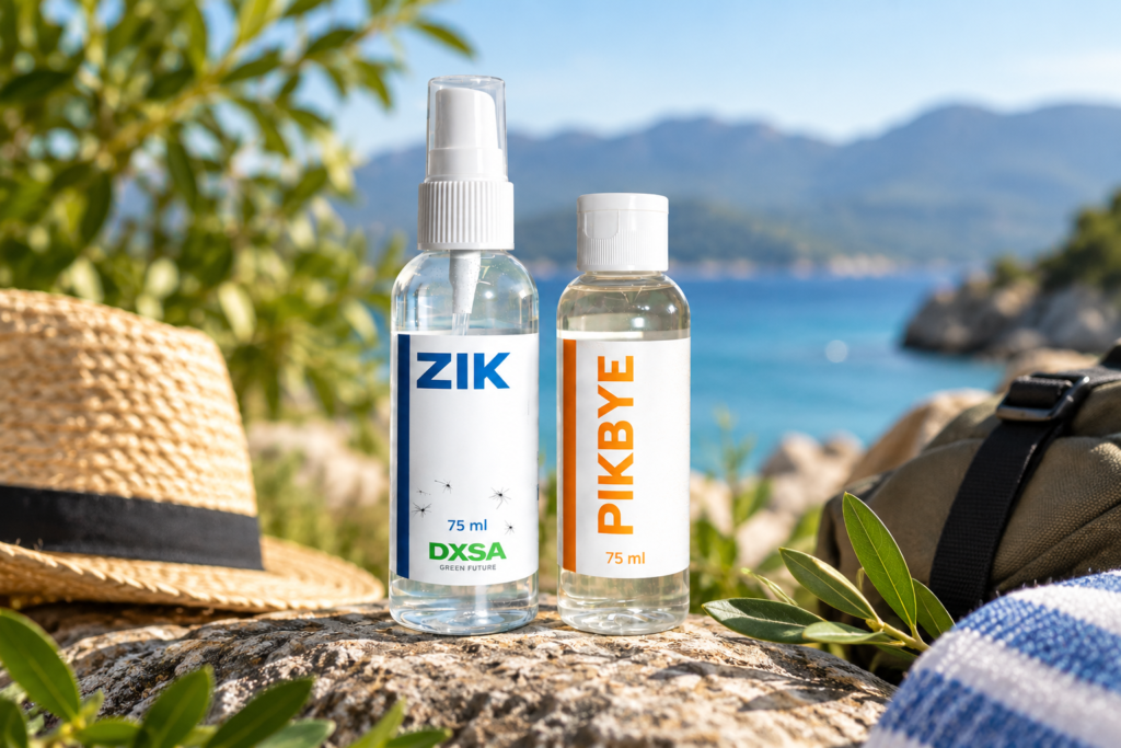 Pack ZIK y PIKBYE para protección y alivio de picaduras de insectos