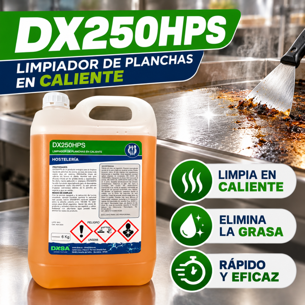 desengrasante profesional para planchas industriales
