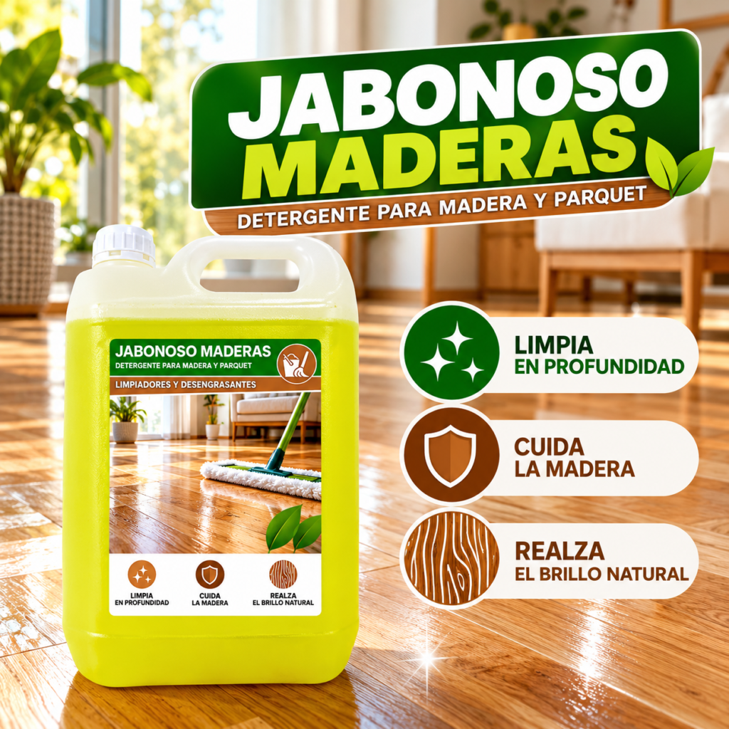 detergente para madera y parquet
